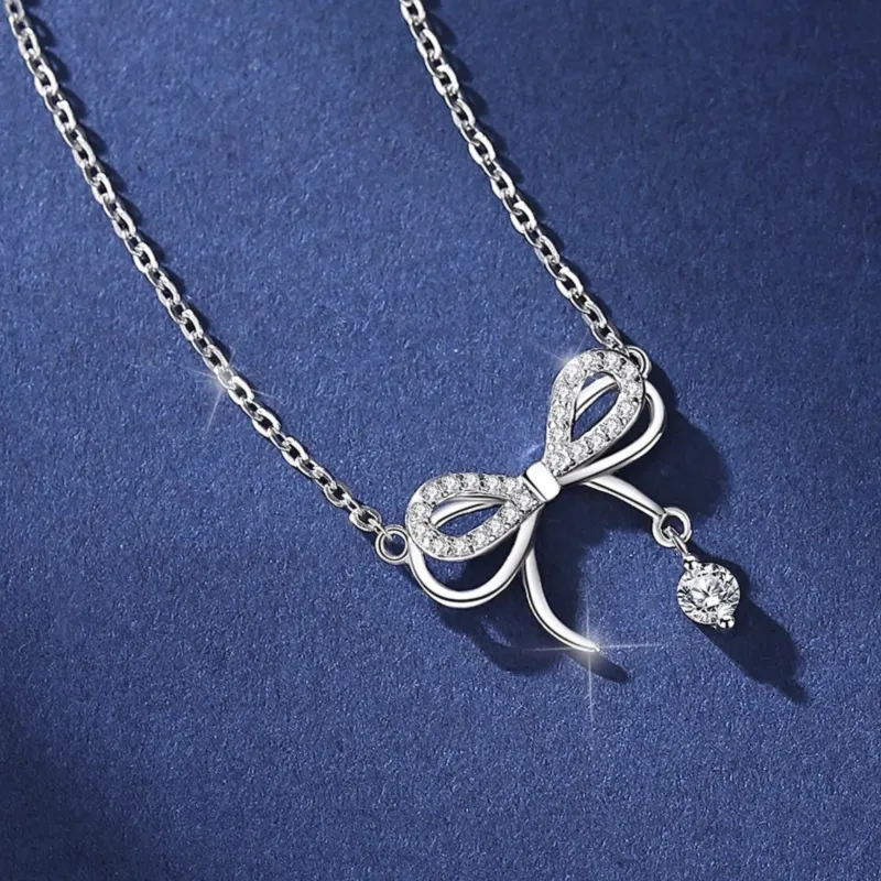 Di Su Xing 925 Sterling Silver Necklaces Women's-4