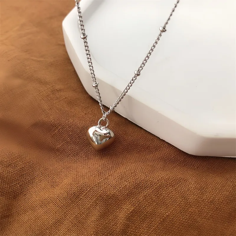 Di Su Xing 925 Sterling Silver Necklaces Women's-4