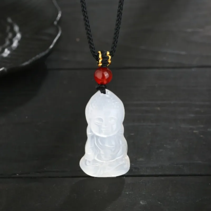 Di Su Xing Chalcedony Necklaces Women's-3