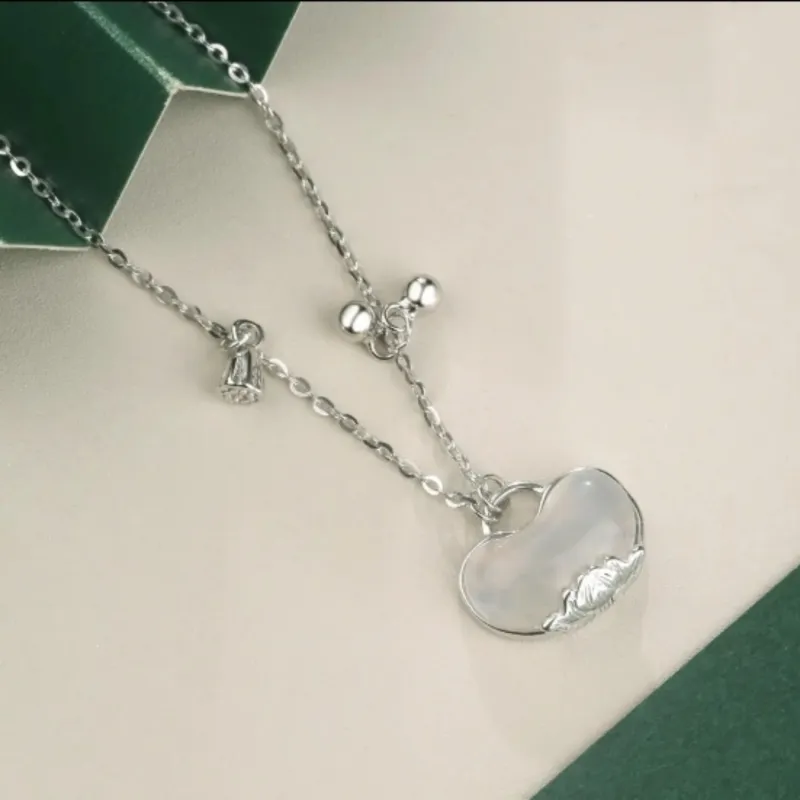 Di Su Xing Chalcedony Necklaces Women's-3
