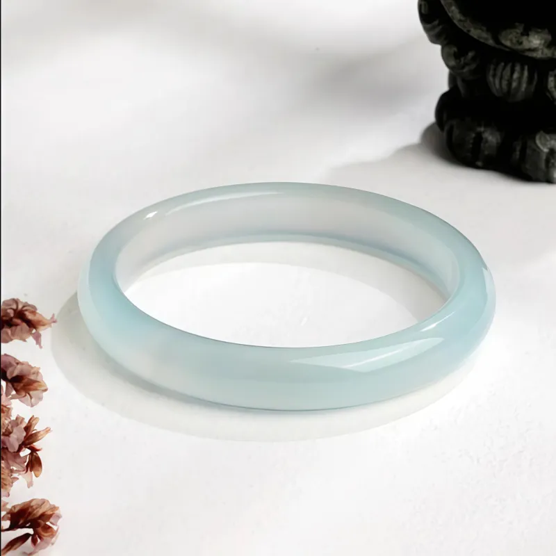 Di Su Xing Chalcedony Bangles Women's-4