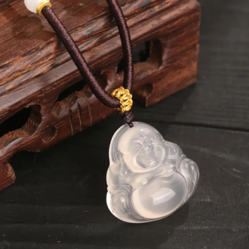 Di Su Xing Chalcedony Necklaces Women's-3