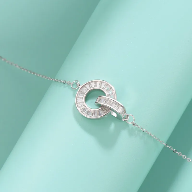 Di Su Xing 925 Sterling Silver Necklaces Women's-3