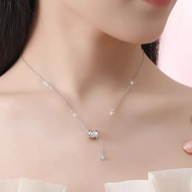 Di Su Xing S925 Silver Necklaces Women's-7