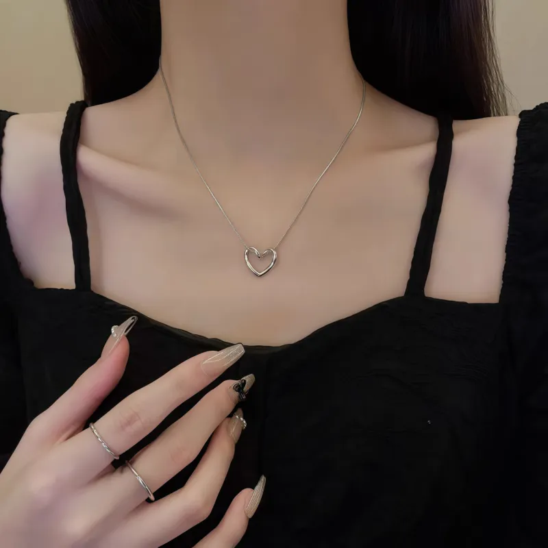 Di Su Xing 925 Sterling Silver Necklaces Women's-2