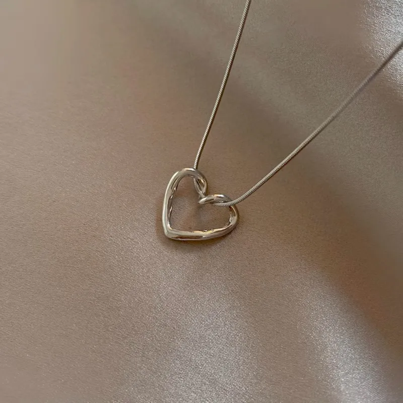 Di Su Xing 925 Sterling Silver Necklaces Women's-4