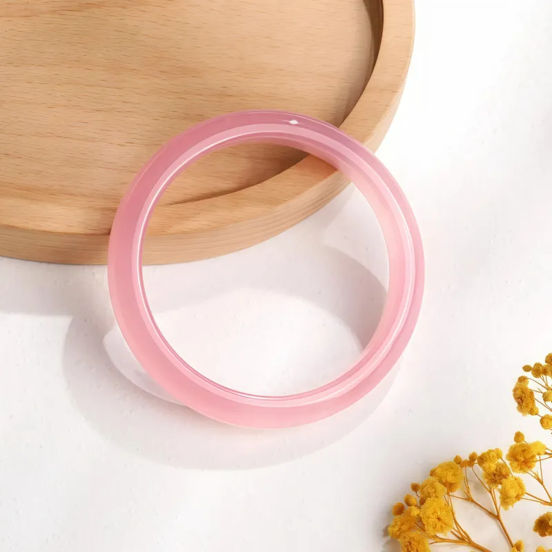 Di Su Xing Chalcedony Bangles Women's-3