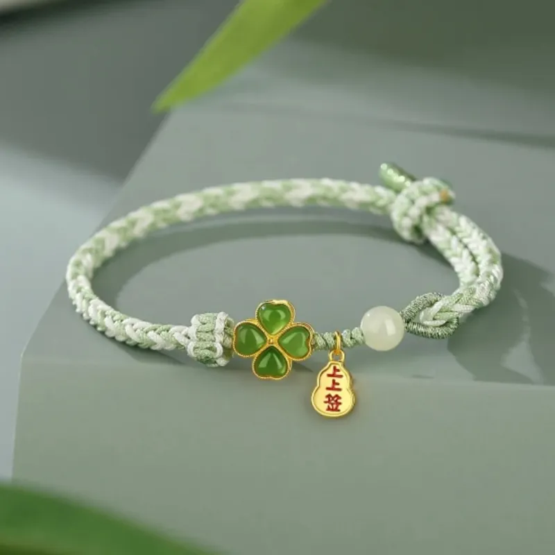 Di Su Xing Bracelets White Jade Women's-3