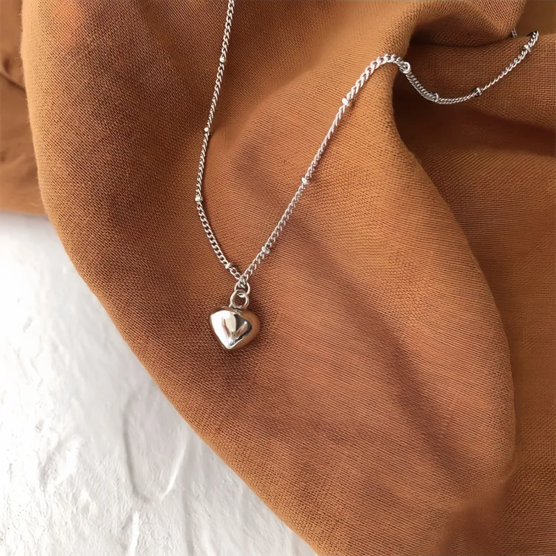Di Su Xing 925 Sterling Silver Necklaces Women's-3