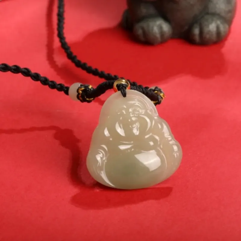 Di Su Xing Pendants White Jade Women's-6