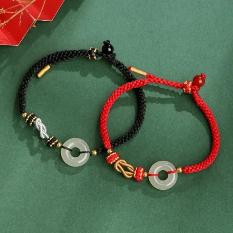 Di Su Xing Bracelets White Jade Women's-8