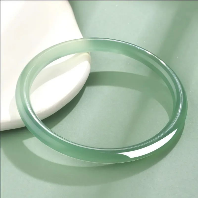 Di Su Xing Chalcedony Bangles Women's-5