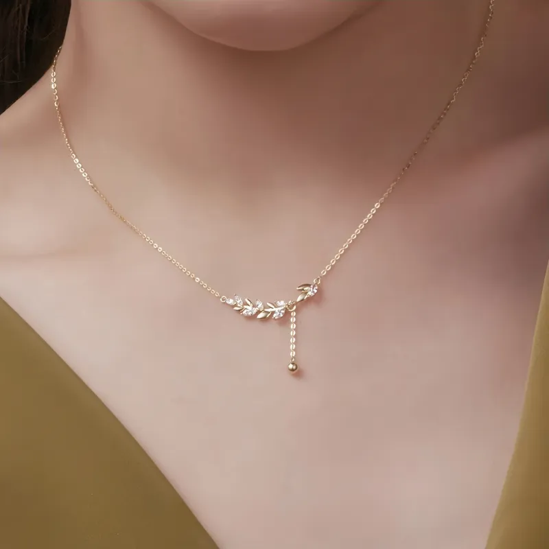 Di Su Xing 925 Sterling Silver Necklaces Women's-4