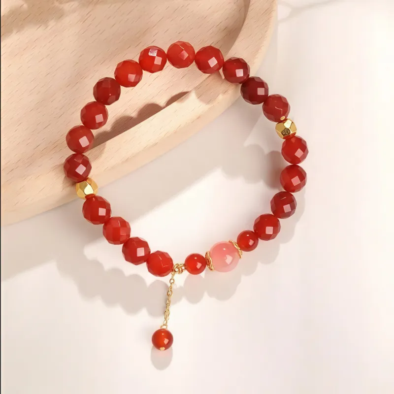 Di Su Xing Agate Bracelets Women's-2