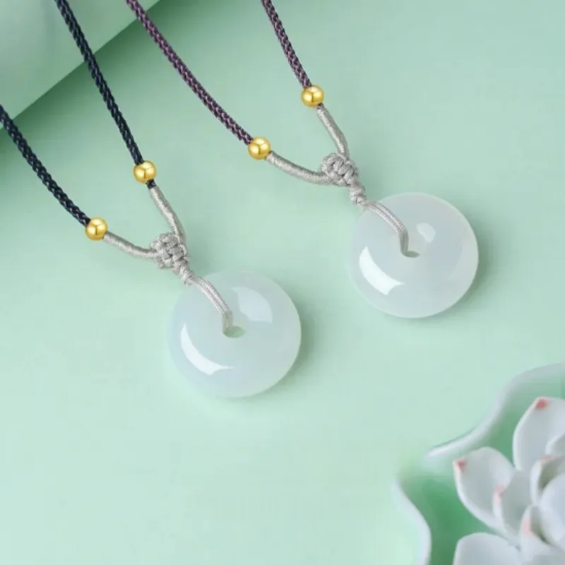 Di Su Xing Chalcedony Necklaces Women's-2