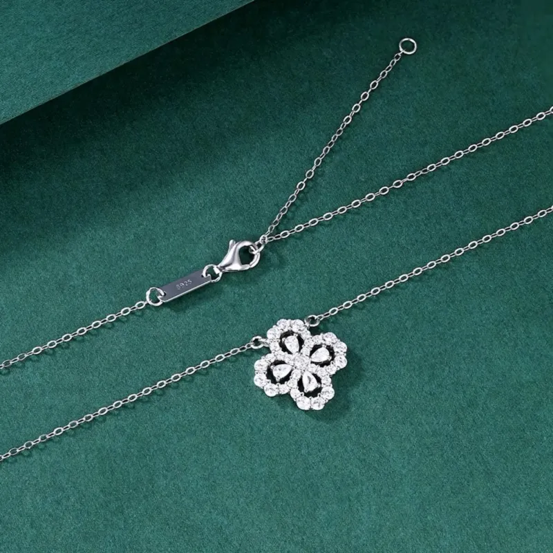Di Su Xing S925 Silver Necklaces Women's-5