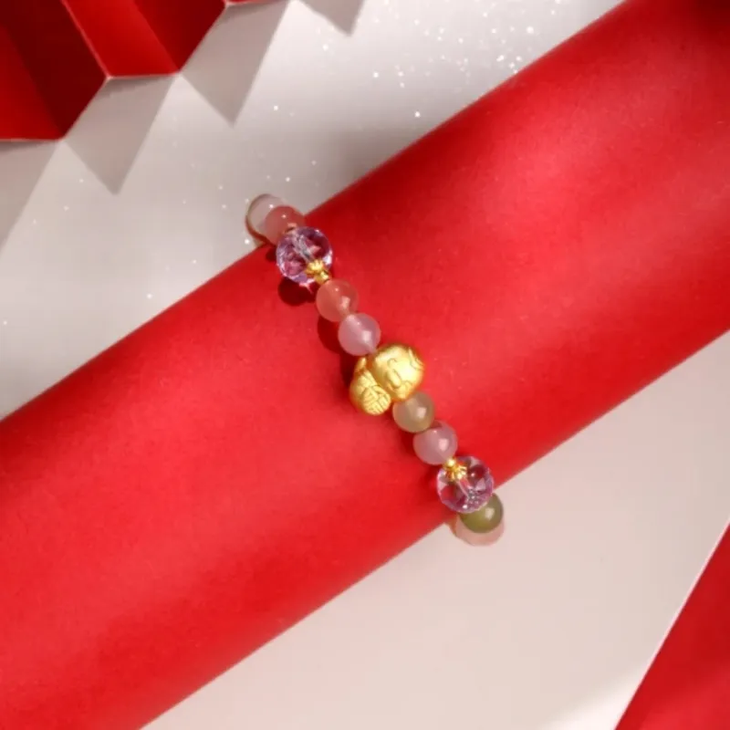 Di Su Xing Agate Bracelets Women's-5