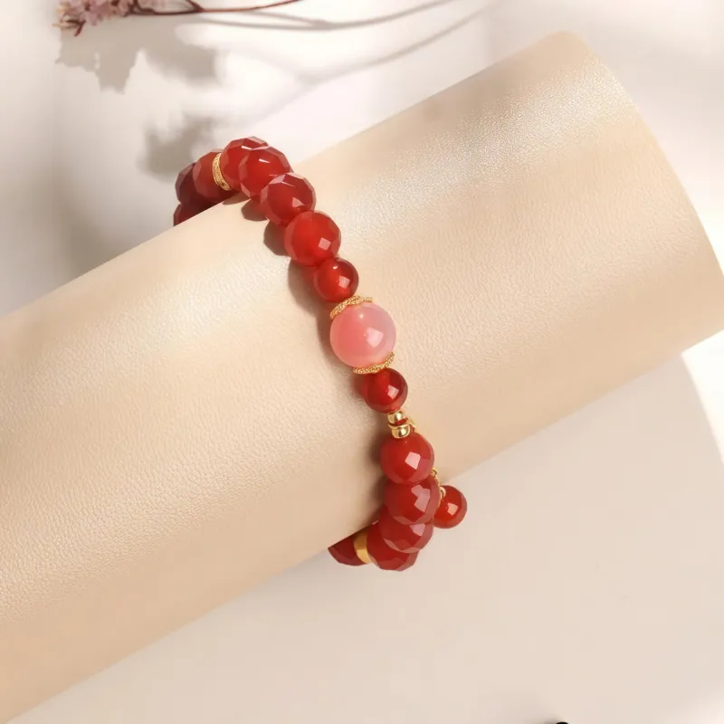 Di Su Xing Agate Bracelets Women's-5