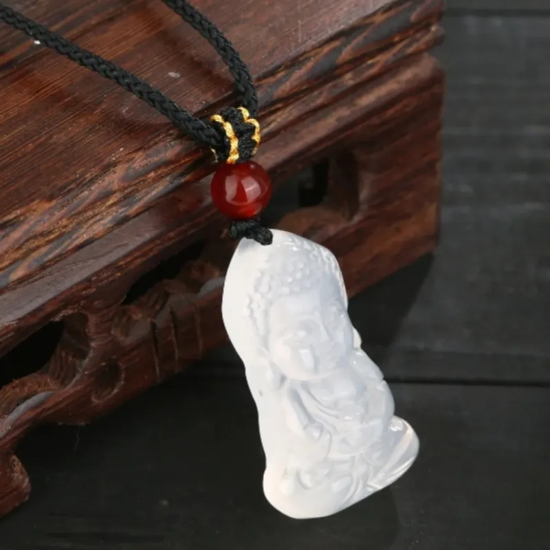 Di Su Xing Chalcedony Necklaces Women's-4