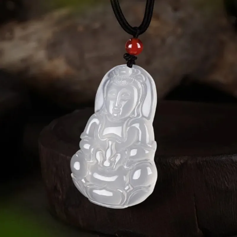 Di Su Xing Chalcedony Necklaces Women's-2