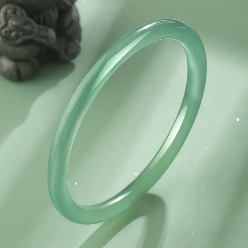 Di Su Xing Chalcedony Bangles Women's-3
