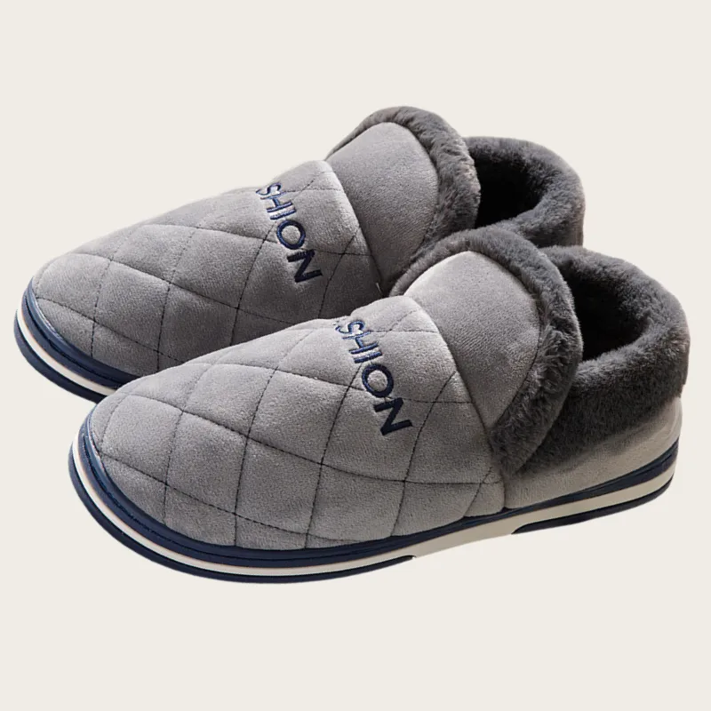 Yalu Preferred Slippers / Home Slippers Coffee, Gray-3