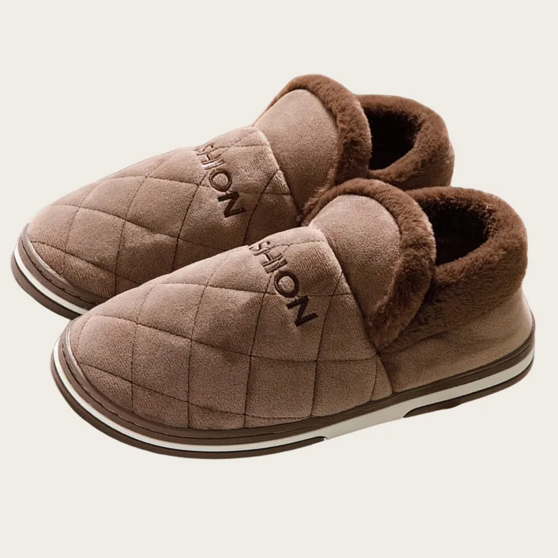 Yalu Preferred Slippers / Home Slippers Coffee, Gray-1