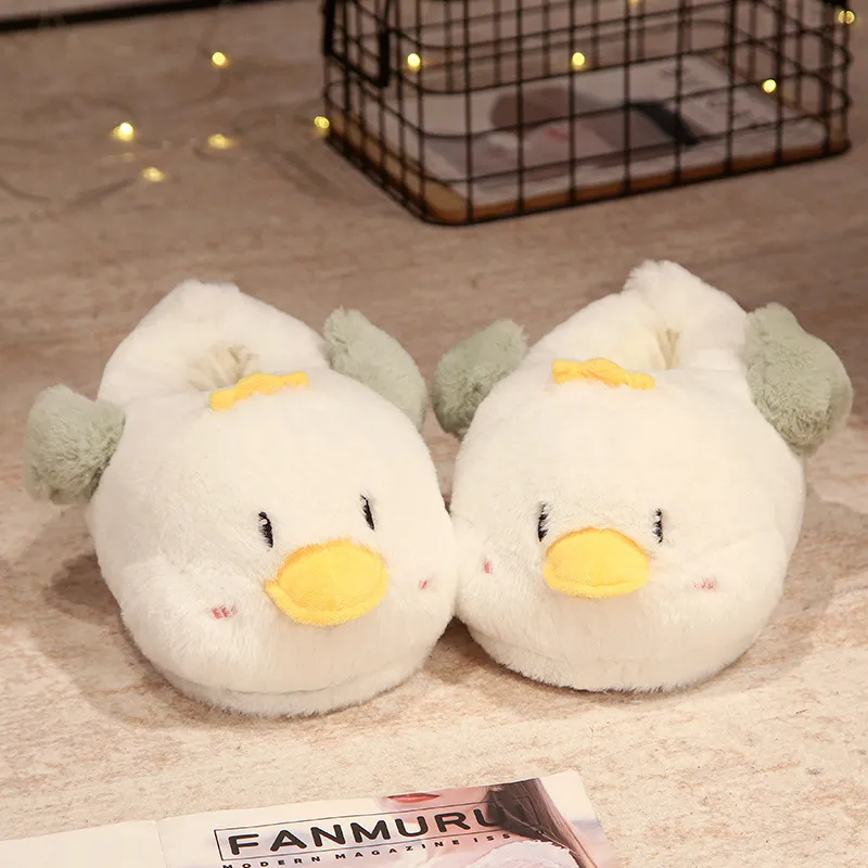 Yalu Preferred Home Slippers Slowpoke Duck/Cute Rabbit-1