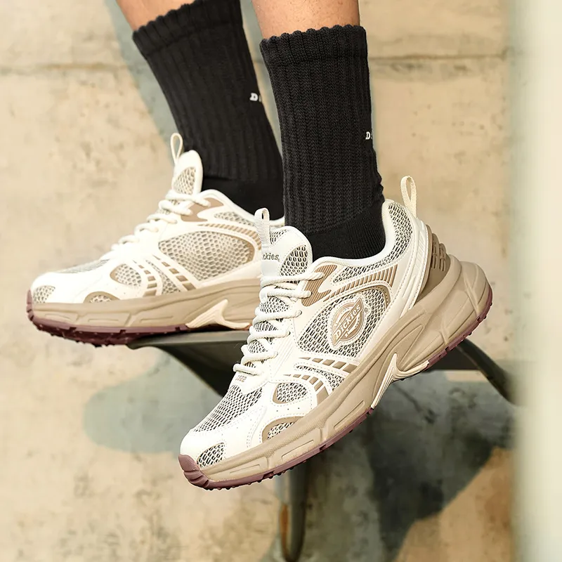 Dickies Low-Top Chunky Sneakers Men's Khaki Beige-5