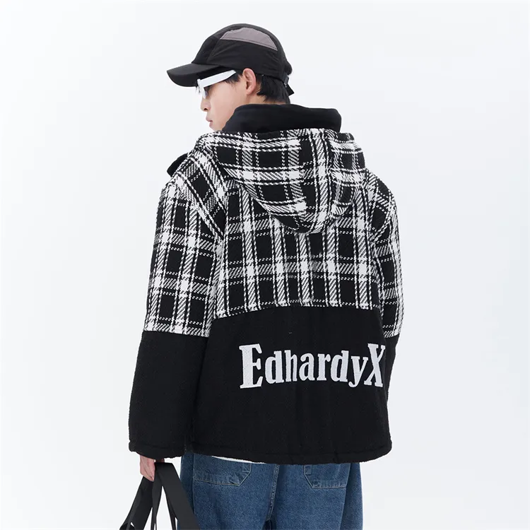 ED HARDY X Puffer Jacket Unisex Black-10