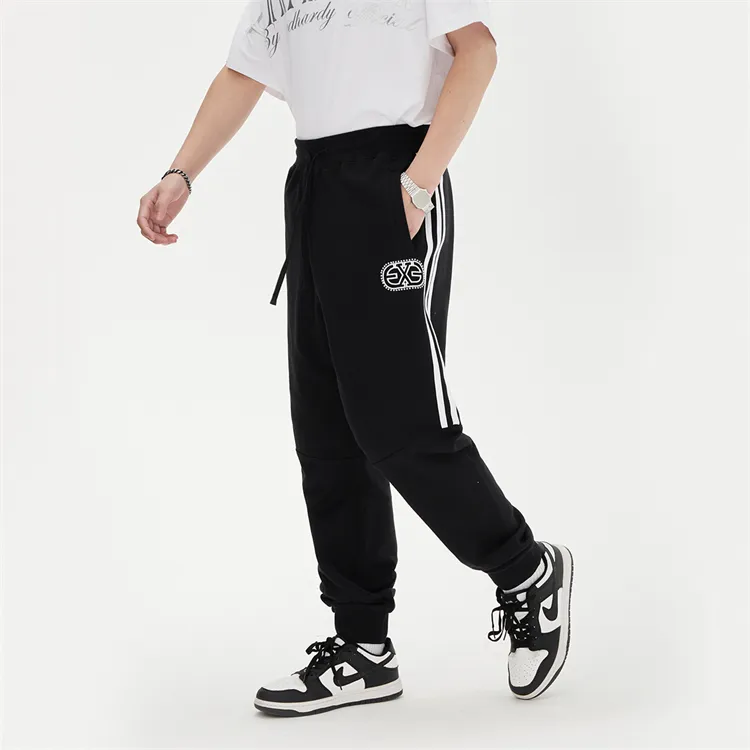 ED HARDY X Casual Pants Unisex Black-9