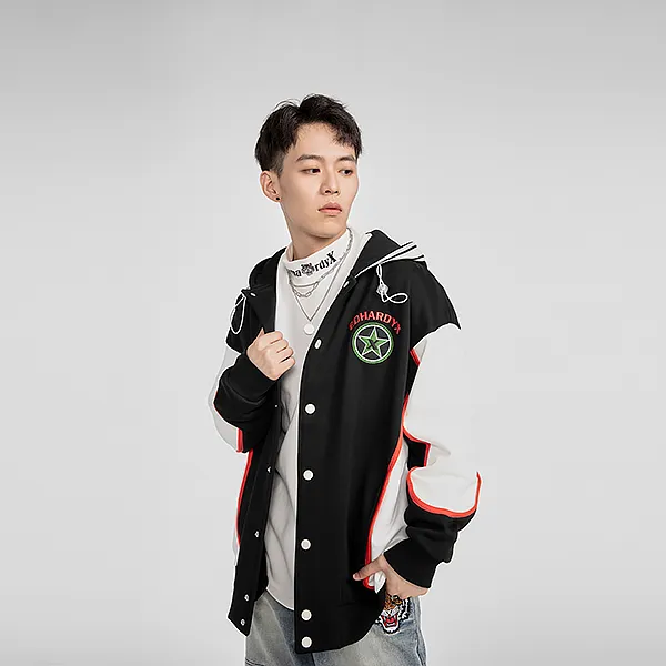 ED HARDY X Jackets Unisex Black-6