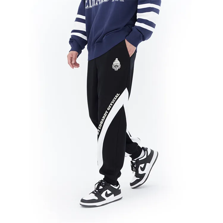 ED HARDY X Casual Pants Unisex Black-4