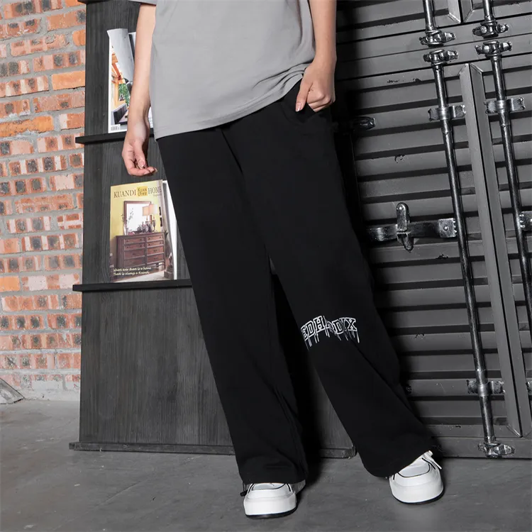 ED HARDY X Casual Pants Unisex Black-2