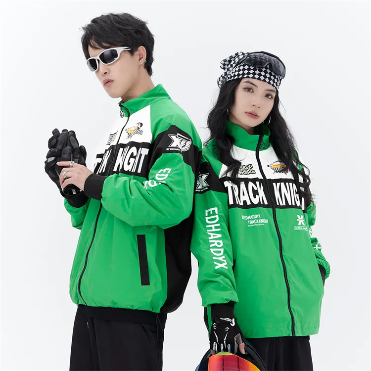 ED HARDY X Jackets Unisex Fruit Green-4