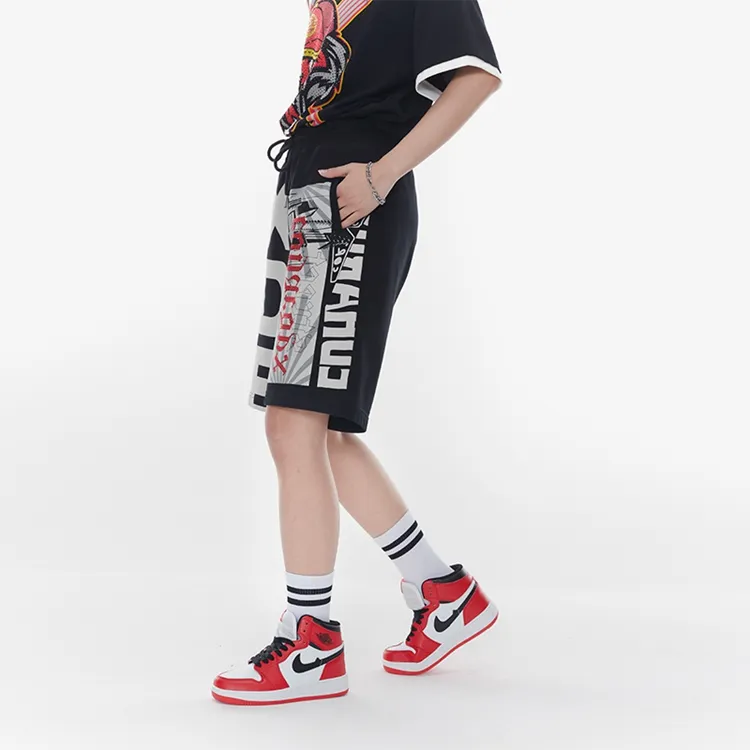 ED HARDY X Casual Shorts Unisex Black-5