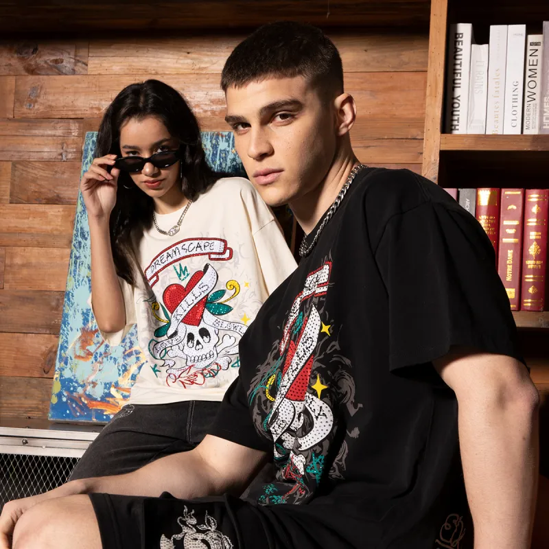 ED HARDY X T Shirts Unisex-3