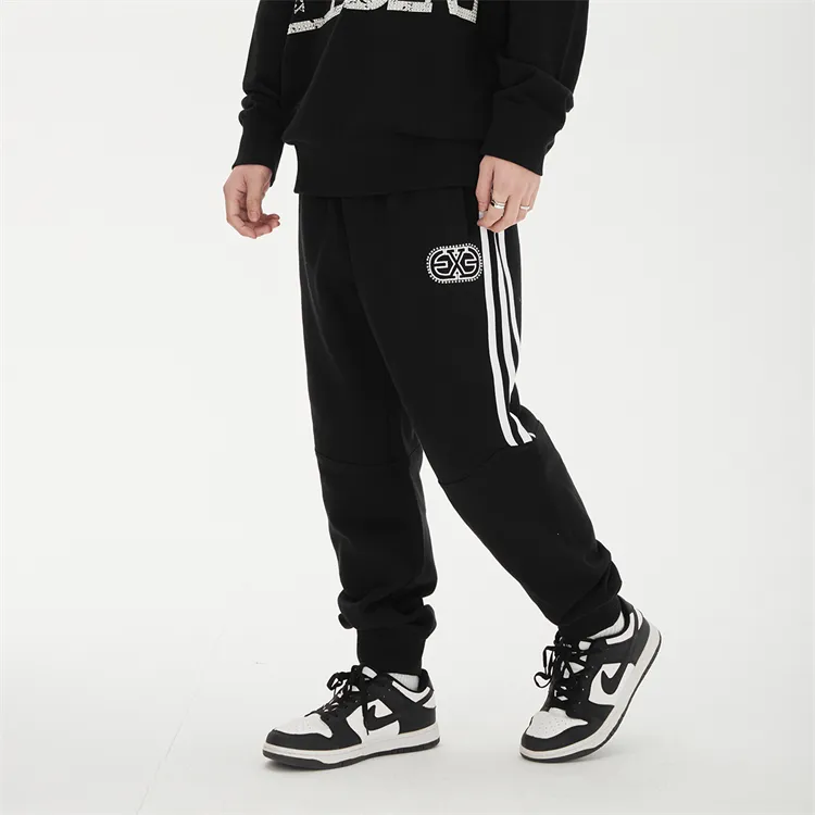 ED HARDY X Casual Pants Unisex Black-5