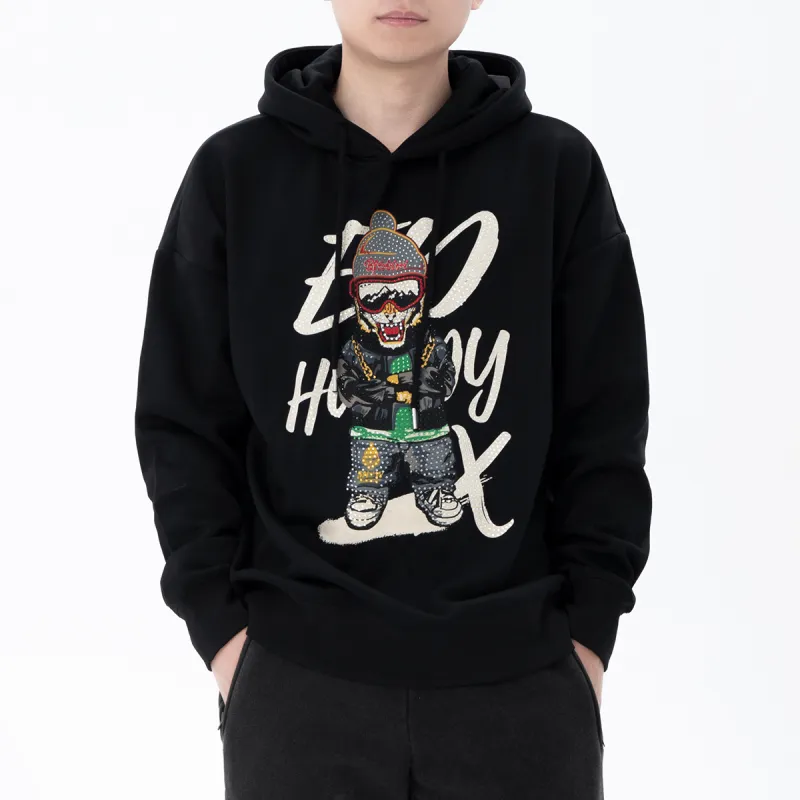 ED HARDY X Sweatshirt Unisex Black-2