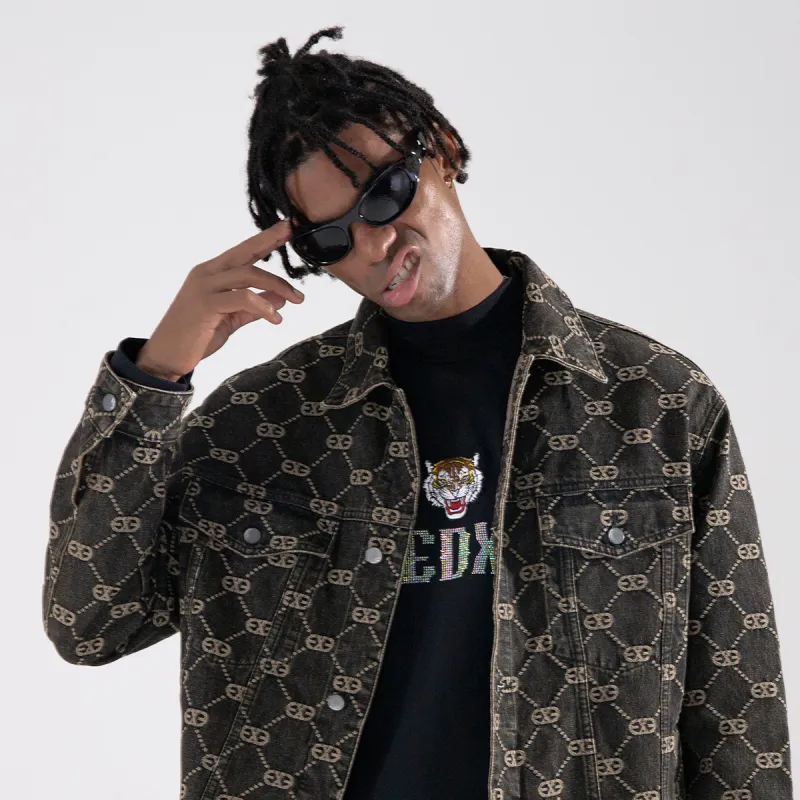 ED HARDY X Denim Jackets Unisex-8