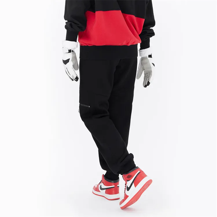 ED HARDY X Knitted Sweatpants Unisex Black-8