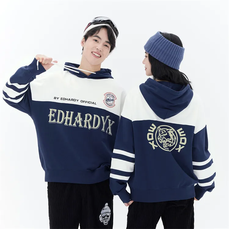 ED HARDY X Sweatshirts Unisex Indigo-4