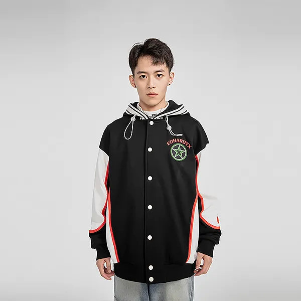 ED HARDY X Jackets Unisex Black-5