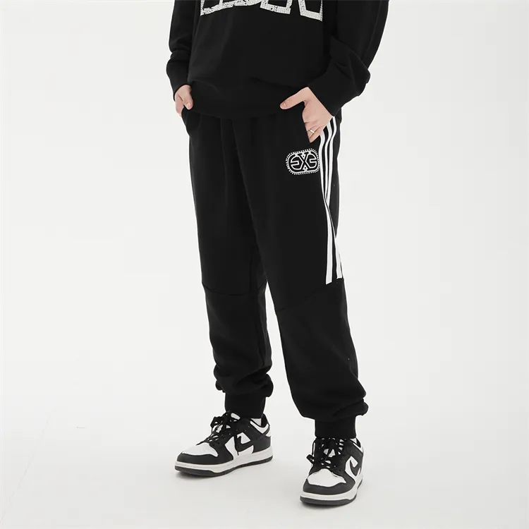 ED HARDY X Casual Pants Unisex Black-2