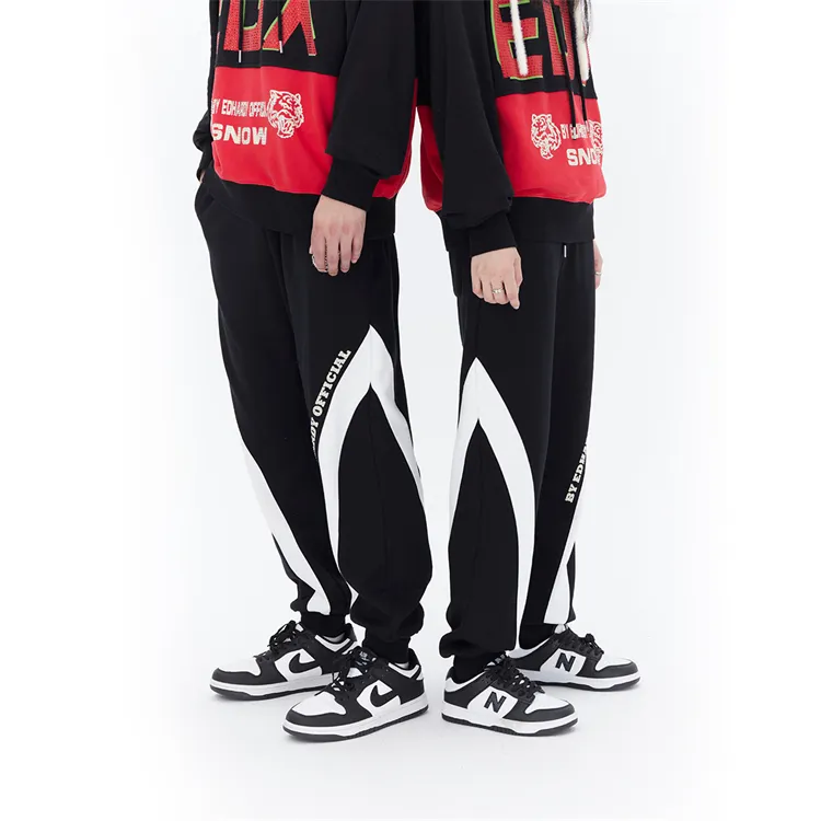 ED HARDY X Casual Pants Unisex Black-2