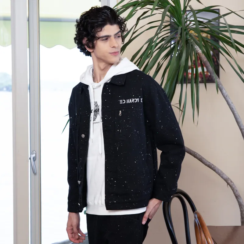 ED HARDY X Denim Jackets Unisex-3