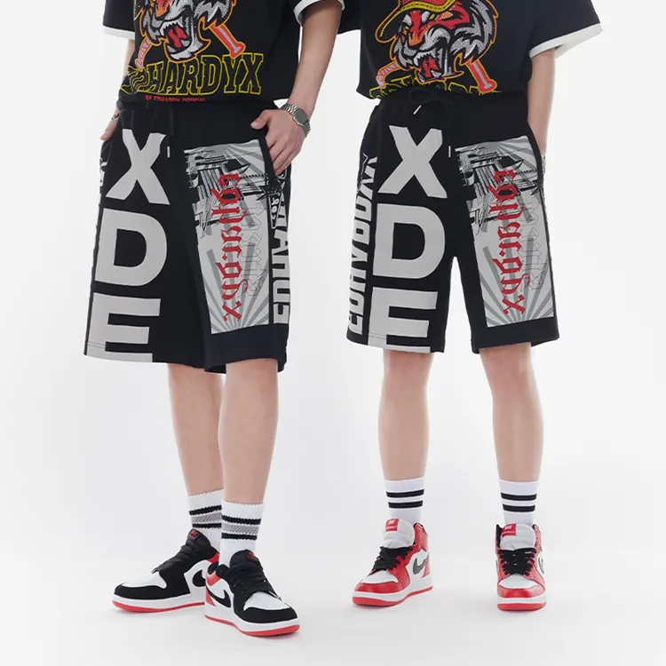 ED HARDY X Casual Shorts Unisex Black-2