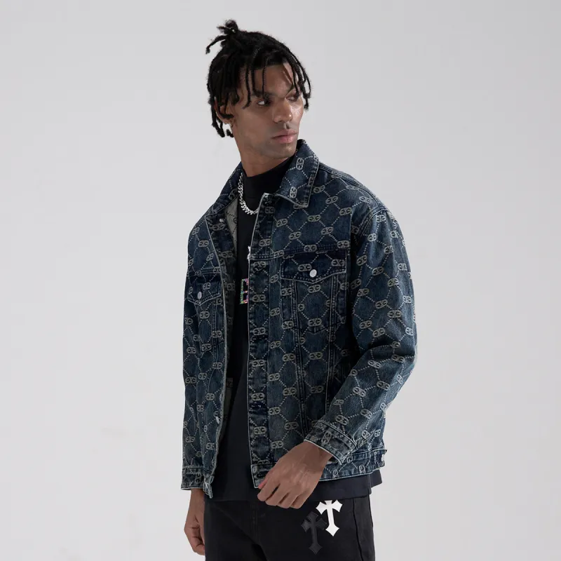ED HARDY X Denim Jackets Unisex-4