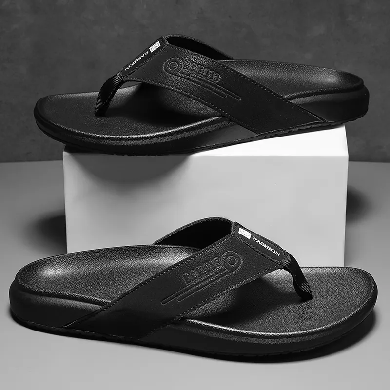 MESUCA Abrasion Resistant Slip Resistant Quick Dry Flip Flops Men's-3