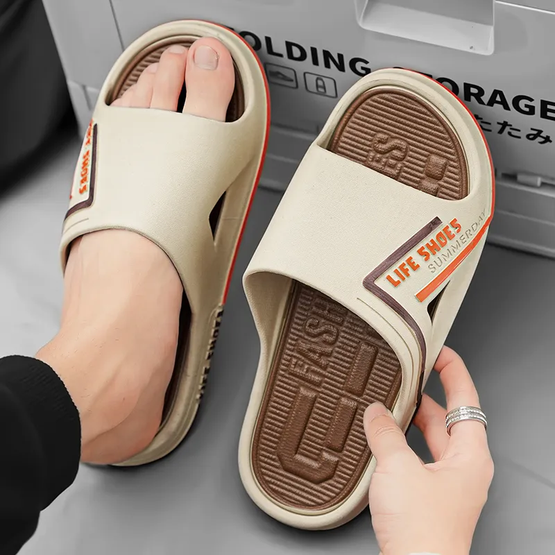 MESUCA EVA Abrasion Resistant Slide Slippers Men's-1